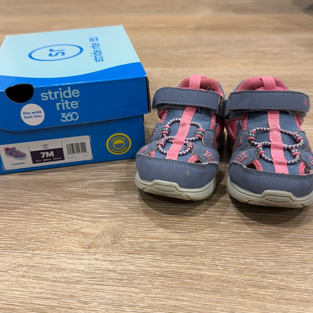 Stride Rite Iggy Blue Sandal sneakers size 7M